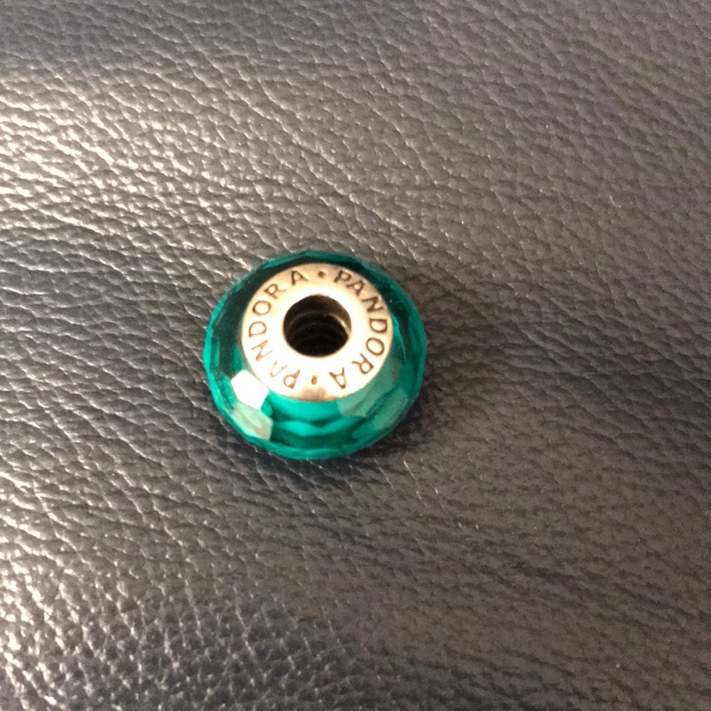 Pandora Sterling Silver and Glass Bead
